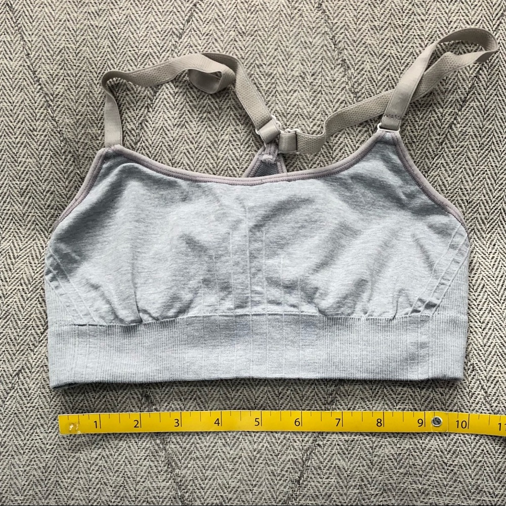Champion c9 Seamless Sports Bra - XS - Light Grey/ Grey - Picture 6 of 8